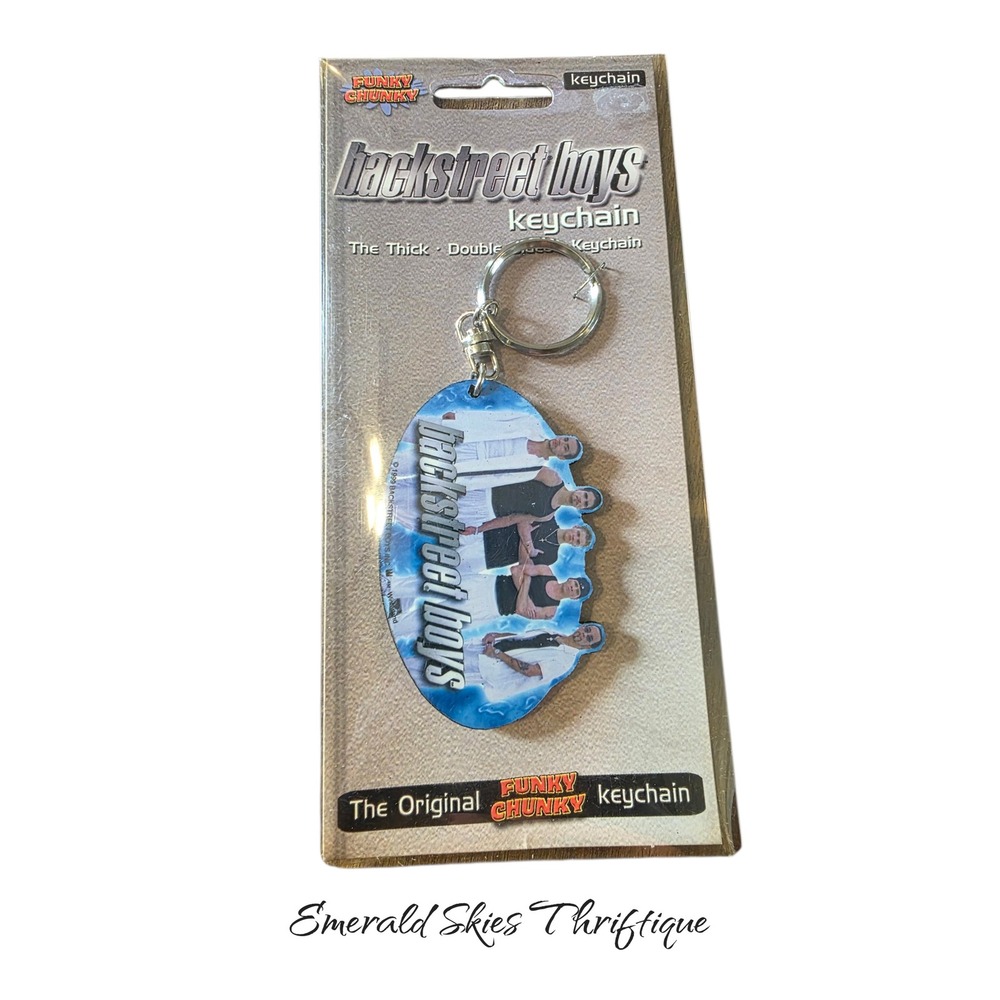 Vintage backstreet boys key Chain - The Original Funky Chunky - New in Package